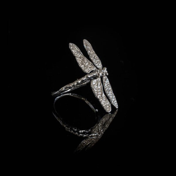 anello-rh-libellula-argento-scultura-artigianale-ajtuscany